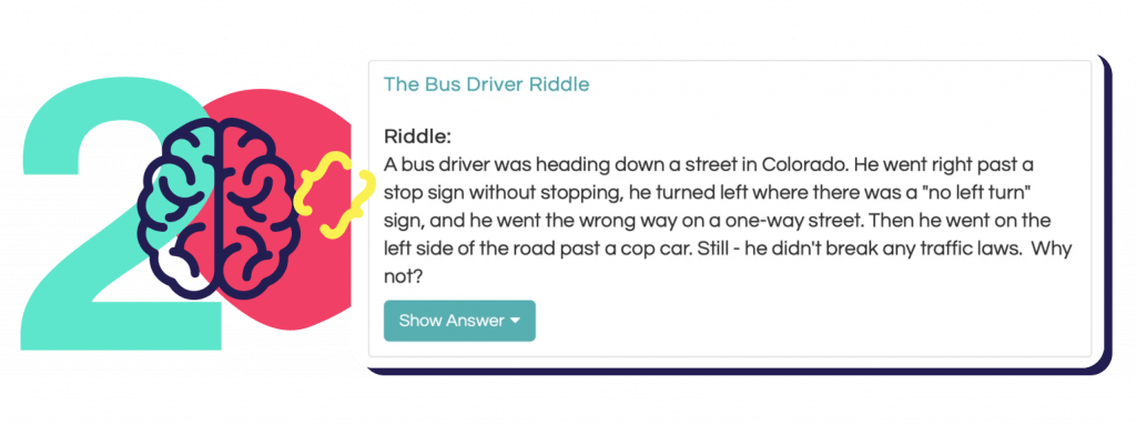 bus driver riddle